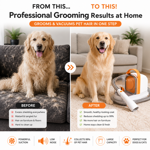 Dog Grooming Vacuum Cleaner – Reduce Shedding | South Africa